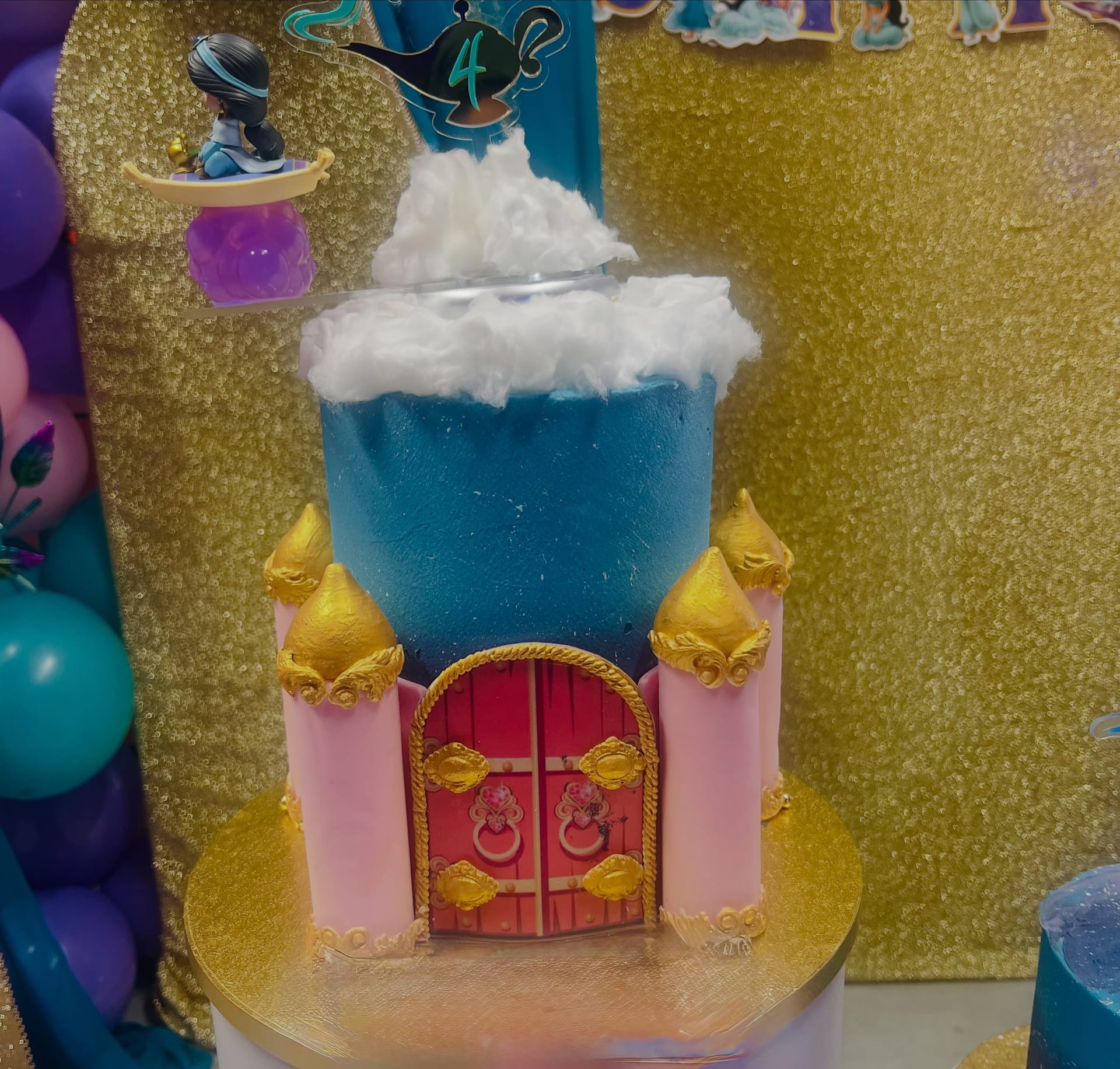 Princess Castle Celebration Cake