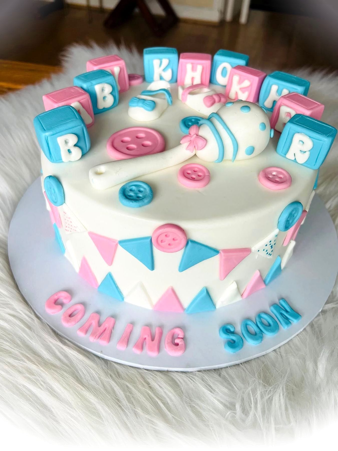 Baby Shower Cakes by SpongyBakes